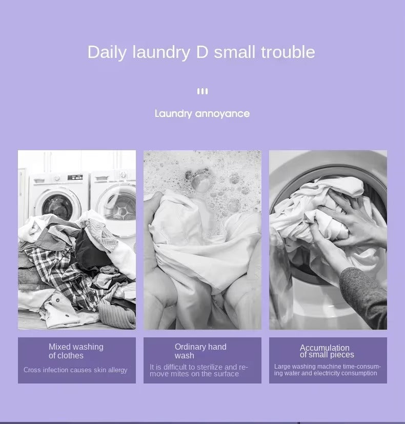 Foldable Mini Laundry Machine(Free Shipping)
