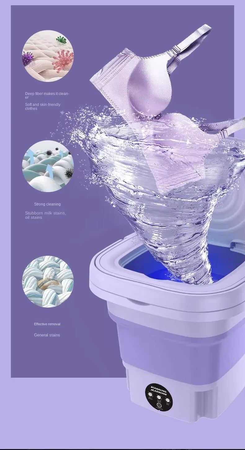 Foldable Mini Laundry Machine(Free Shipping)